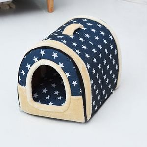 Pet Kennel Bed Dual-usefoldable All-season Universal Cats Dogs Backpack Carrier Bags Pet Beds