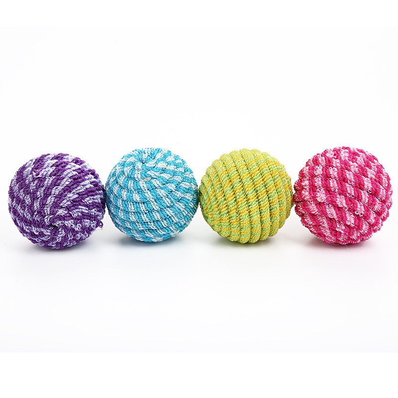 Pet Cat Toys Elastic Rope Scratch and Claw Ball Cat Toys Cat Scratching Toys Pet Supplies Boredom Relief for Pets Tool