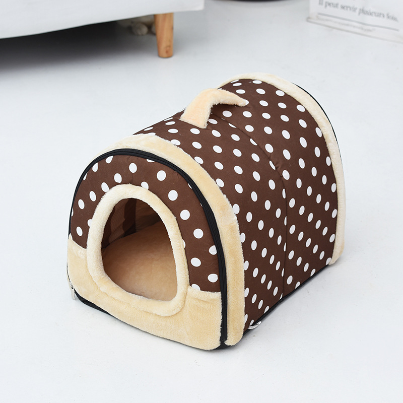 Pet Kennel Bed Dual-usefoldable All-season Universal Cats Dogs Backpack Carrier Bags Pet Beds