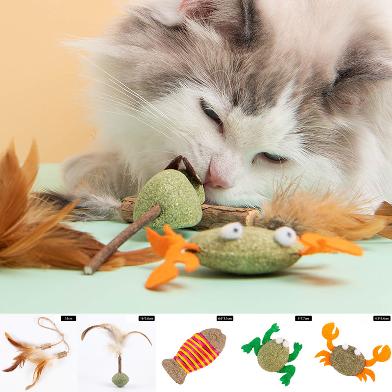 Pet Cats Toy Catnip Plush Mice Cat Toys Funny Interactive Plush Mouse Pet Kitten Chewing Toys For Kitten Cat