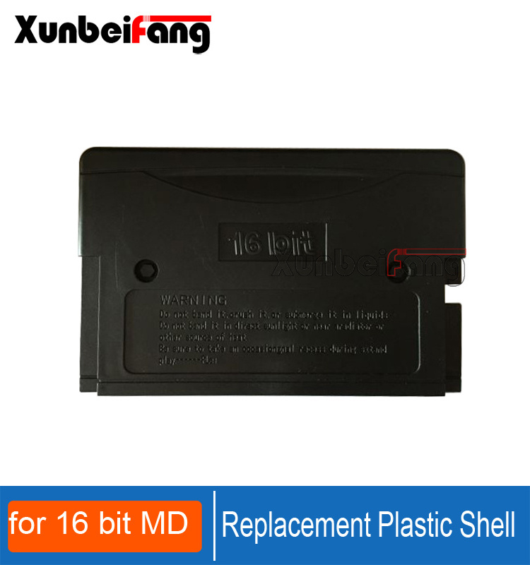 EU/US Shell Game Cartridge Replacement Plastic Shell for 16 bit MD Game Card For Sega Mega Drive For Genesis