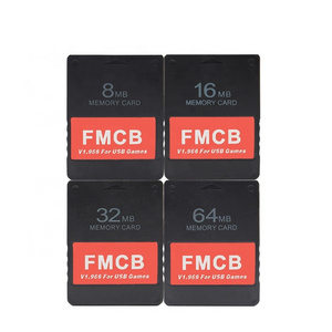 8MB 16MB 32MB 64MB For FMCB V1.966 Game Memory Card for PS2 PS1 Game Console USB   Hard Drive Retro Video Game Adapter