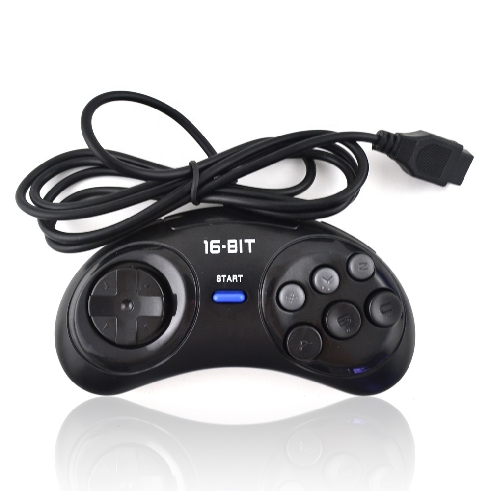 Game controller for SEGA Genesis for 16 bit handle controller 6 Button Gamepad for SEGA MD Game Accessories