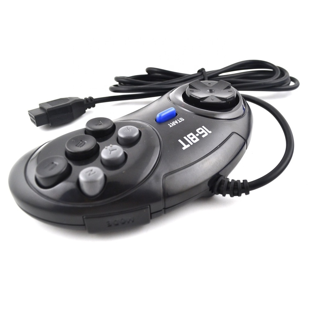 Game controller for SEGA Genesis for 16 bit handle controller 6 Button Gamepad for SEGA MD Game Accessories