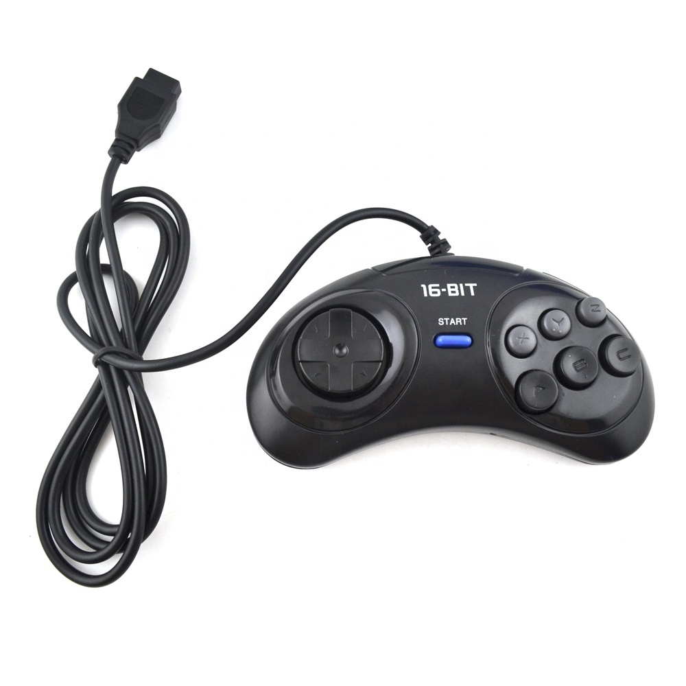 Game controller for SEGA Genesis for 16 bit handle controller 6 Button Gamepad for SEGA MD Game Accessories