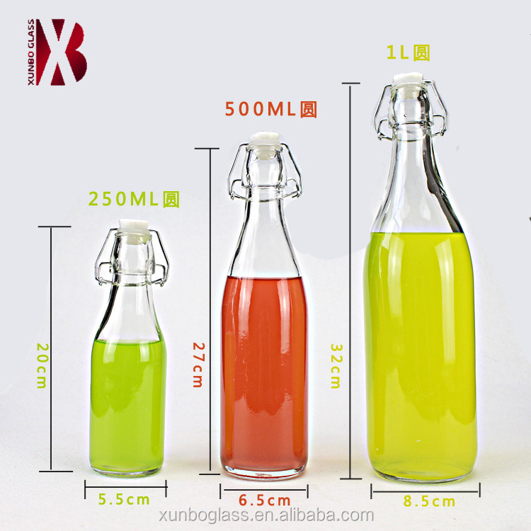 swing top glass beverage bottle wholesale