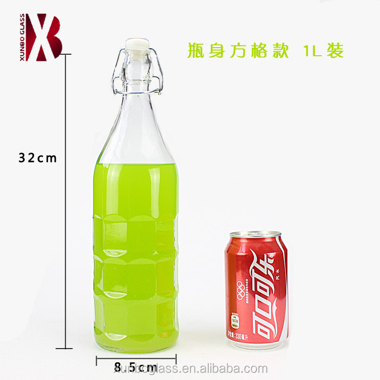 swing top glass beverage bottle wholesale