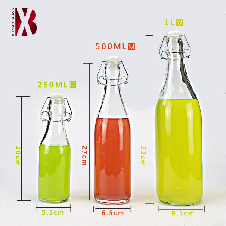 swing top glass beverage bottle wholesale