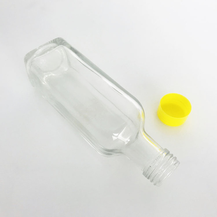 Wholesale high quality 100 ml square glass bottle for olive oil