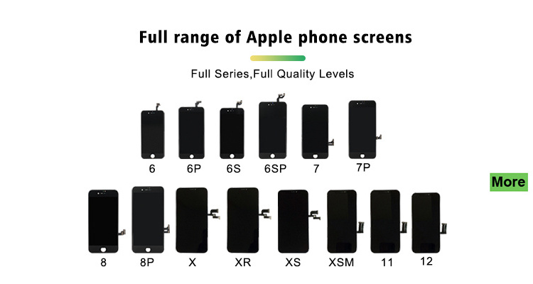 Factories Screens For Mobile Phone Replacement Lcd Iphone 7 7plus 8 8plus X series Oled Touch Screen Display Digitizer Assembly