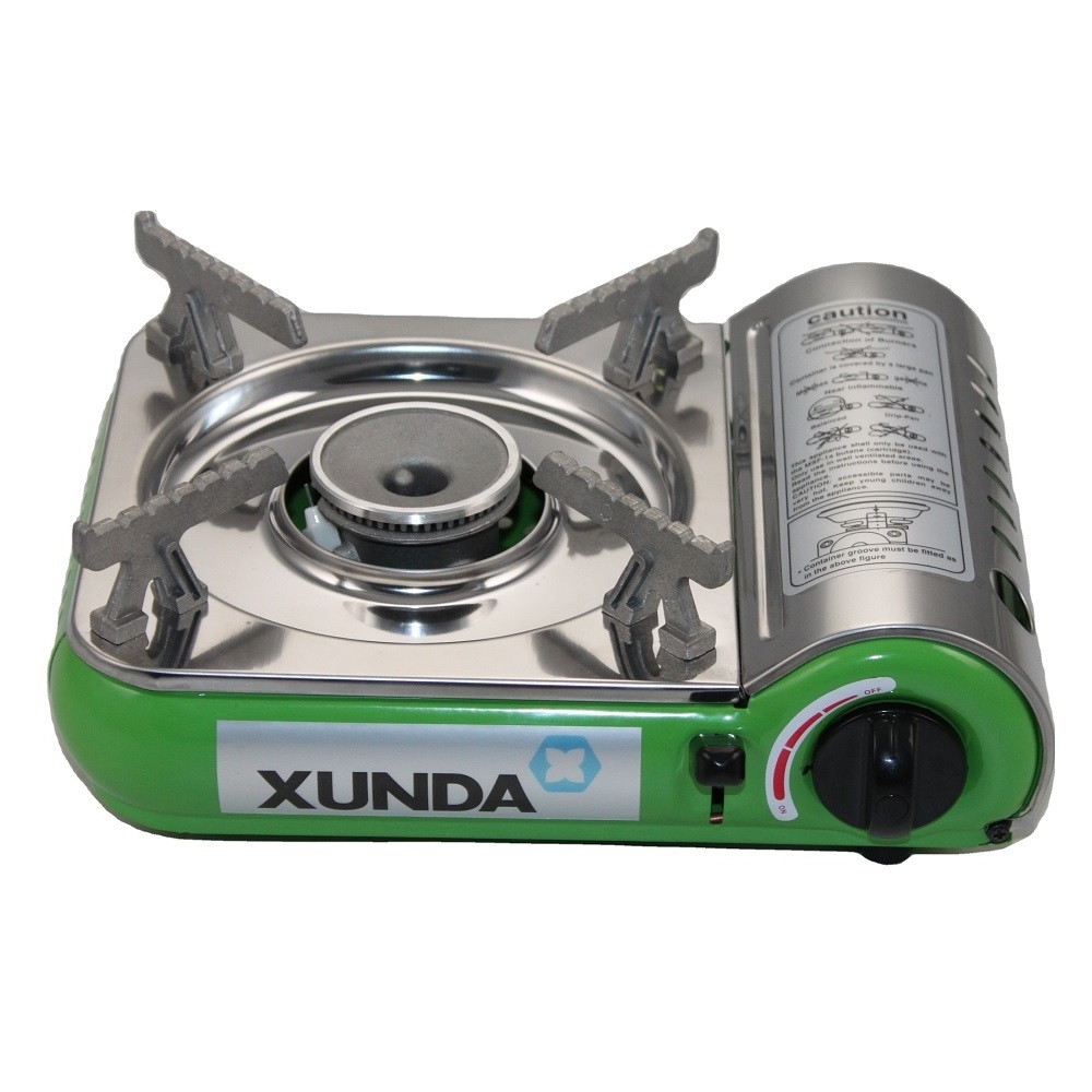 Xunda Competitive Price Camping Stove Gas Cooker Hot Pot Cooking Stove Gas Burner Hob Tent Camping Stove