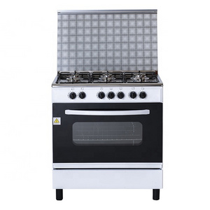 Xunda 30inch 7650 free standing 6 burners gas range cooker stove with oven