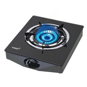 Xunda Cooking Glass Table Top Single Burner Gas Solo Stove 1 Burner Portable Cocina A Gas