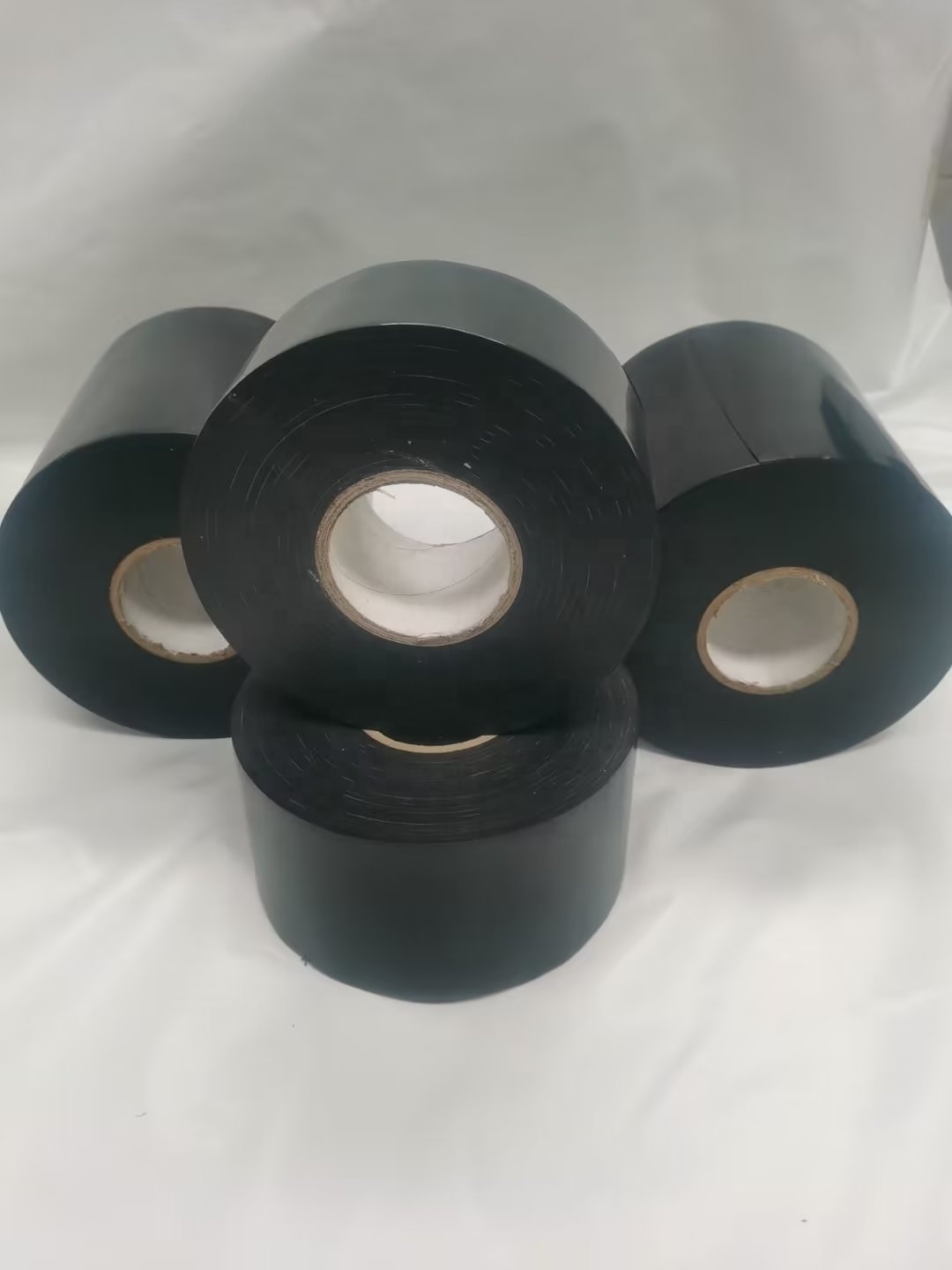 Polyethylene butyl rubber wrapping tape for steel pipes