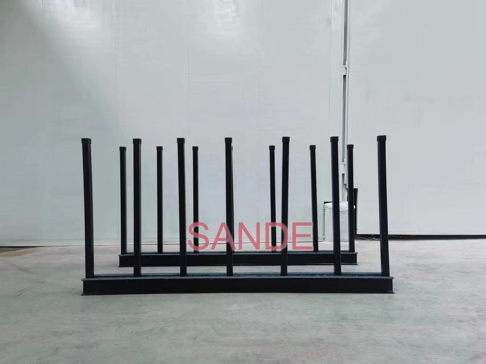 Adjustable Metal Industrial Rack Glass Quartz Slab Metal Storage Rack standing display rack for tile