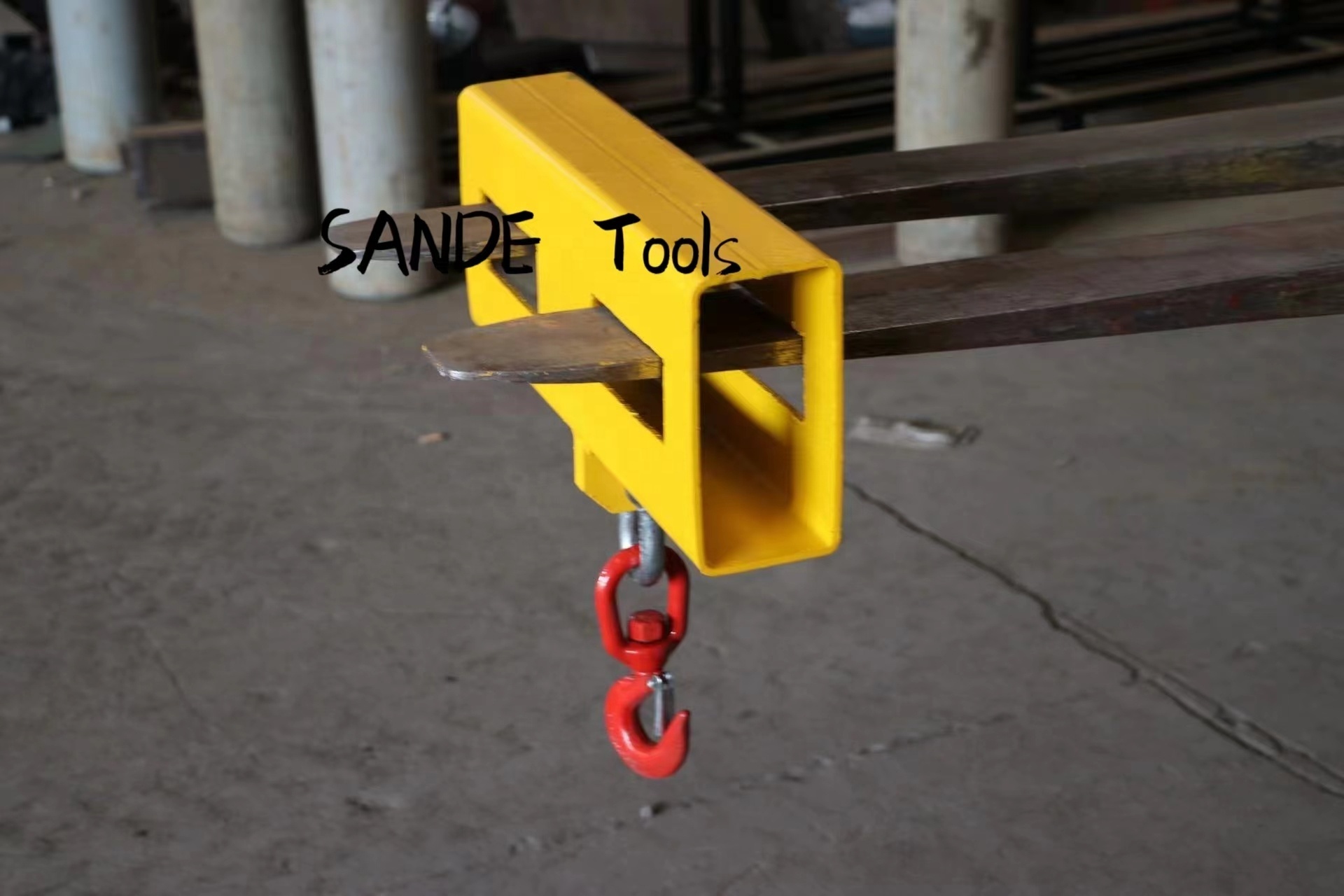 SANDE Sale Forklift Jib Crane Attachment Forklift Attachment Fork Hook For Crane