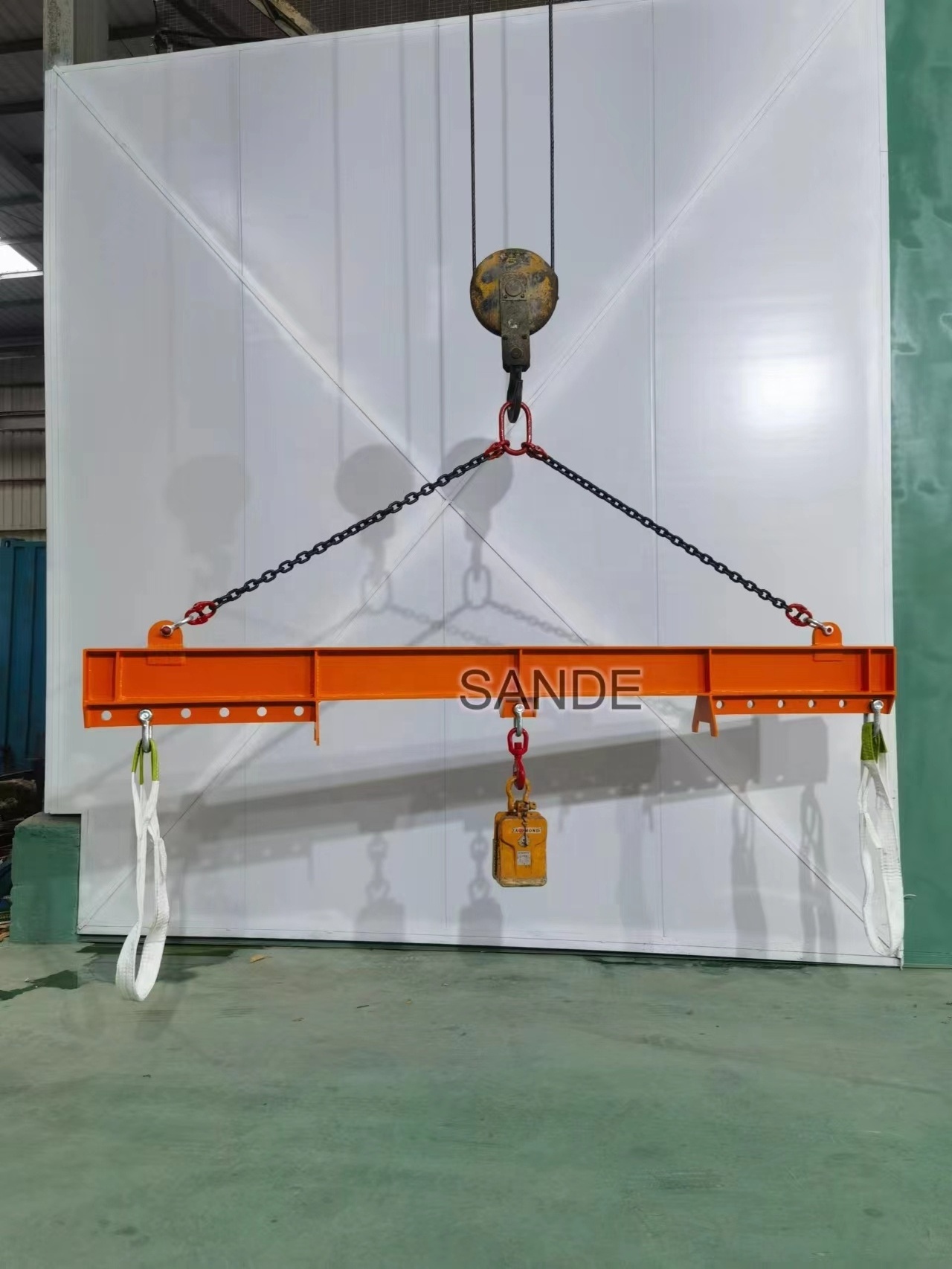 SANDE Tools sale 5T Slab Lifter Adjustable Spreader Crane Lifting Beam lifting spreader beams