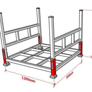 Heavy duty Stacking Racks Warehouse Shelves Pallet Racking System