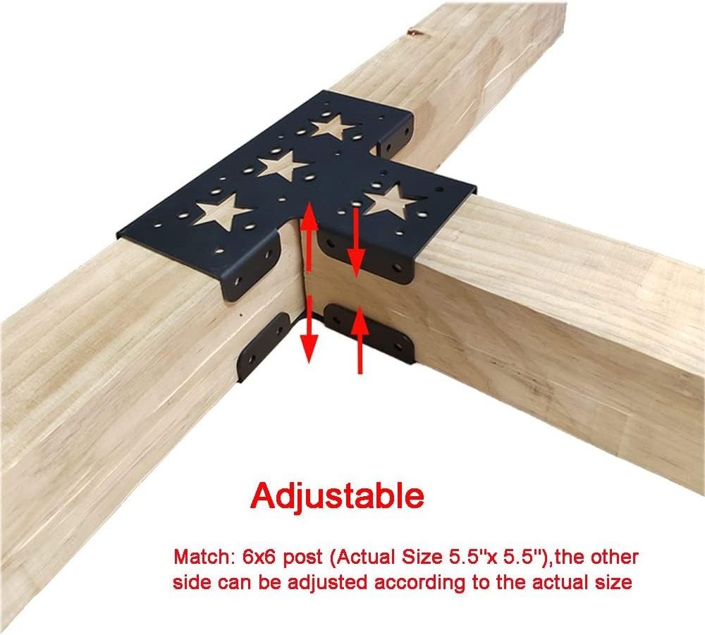 Heavy Duty Elevated Wood Stand Kit Modular Sizing Gazebos Brackets