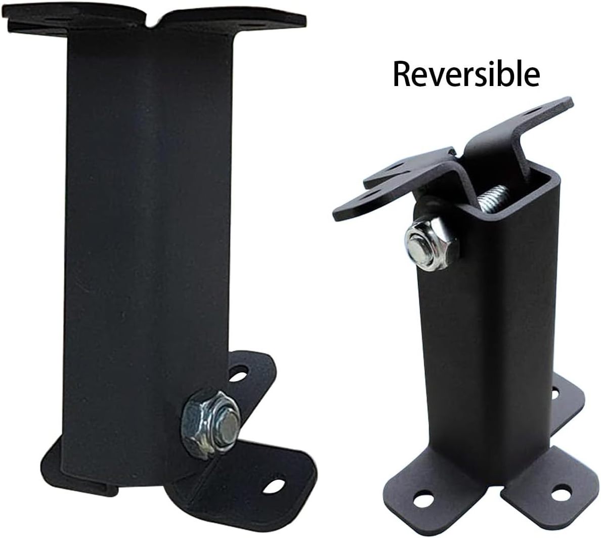 Pergola Roof Riser 90 Degree Adjustable Saddle Roof Post and Beam Mounting Kit Steel Sturdy for Gazebos Roofs and Patios