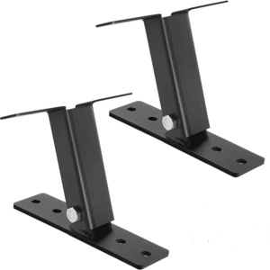 Pergola Roof Riser 90 Degree Adjustable Saddle Roof Post and Beam Mounting Kit Steel Sturdy for Gazebos Roofs and Patios