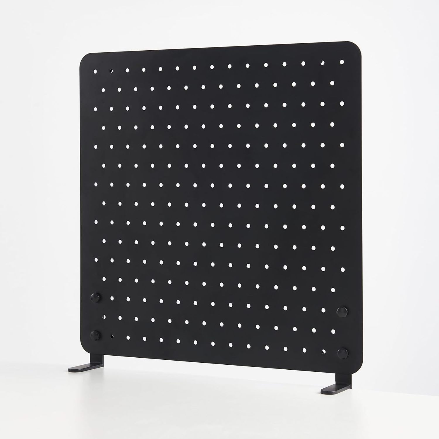 Metal Peg Board Gaming Organizer Clamp On Desk Stand Pegboard Wall Tabletop Storage Perforated Board