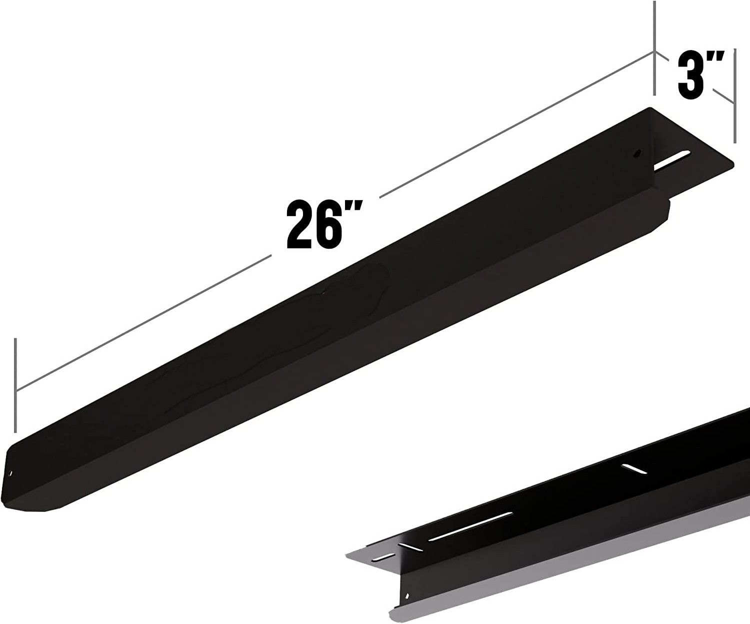 Ceiling Steel Bracket for Holding Gallon Tote Garage Overhead Storage Bins Organizer Shelving and Track