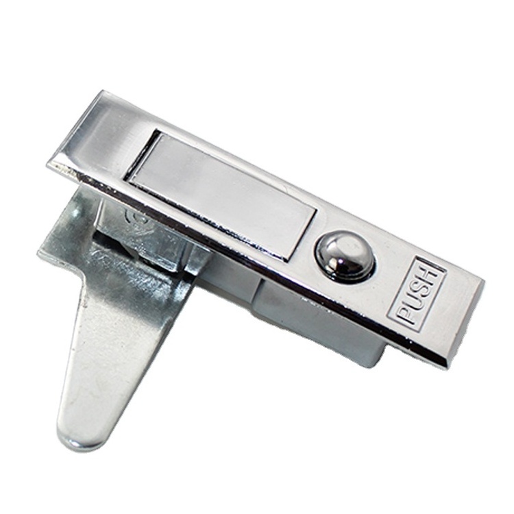 Factory Direct Supply MS503 Dot Plane Lock Zinc Alloy Mechanical Switch Electric Box Hinge Cabinet Door Lock