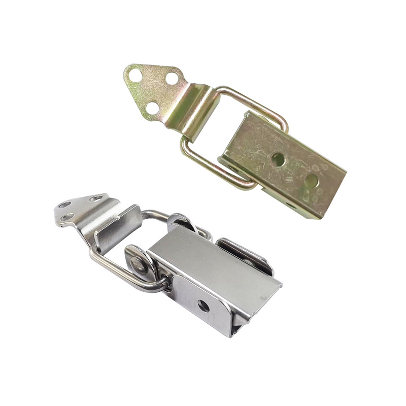 507 stainless steel nickel-plated lock industrial equipment open drawer cabinet heavy-duty hasp wardrobe door wooden box buckle