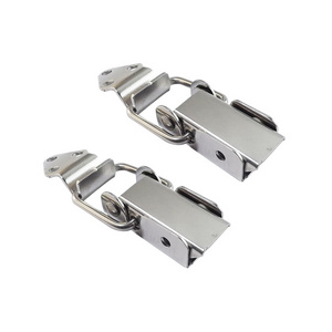 507 stainless steel nickel-plated lock industrial equipment open drawer cabinet heavy-duty hasp wardrobe door wooden box buckle