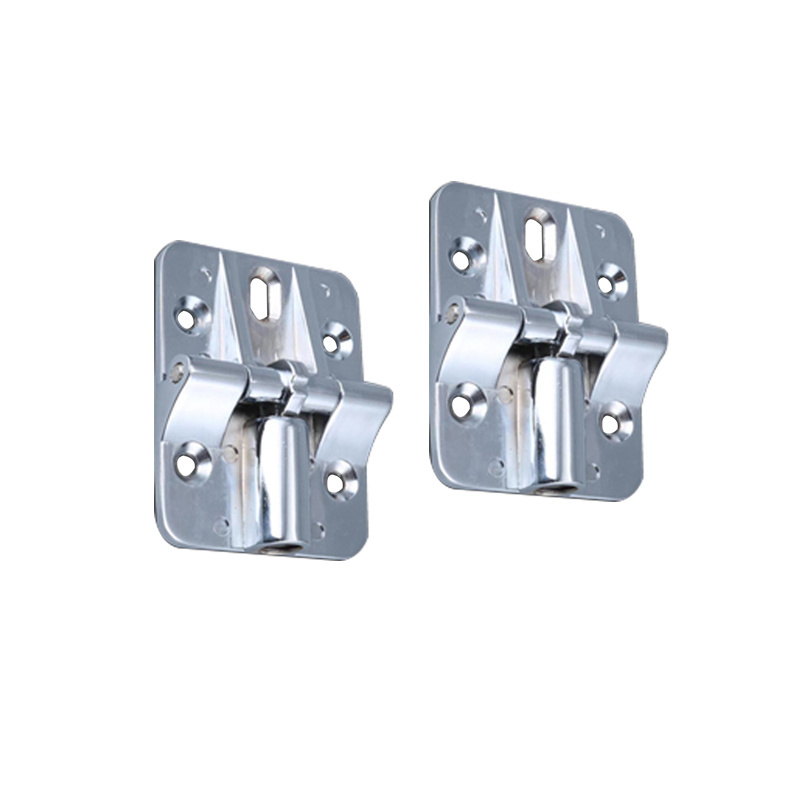 Zinc Alloy Sliding Door Cabinet  Aluminum Frame Door Folding Hinge Cl056 Bright Chrome Cabinet Electrical Cabinet Door Hinge