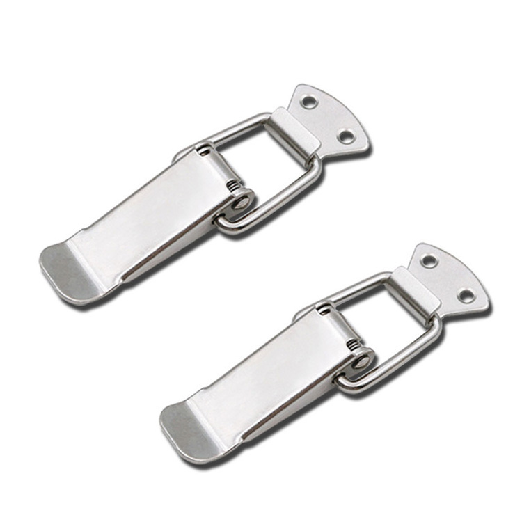 Wooden Box Insulated Box Buckle Hardware Accessories Flat Mouth Lock Buckle Spring Buckle Lock Clasp 001 Wholesale Fastener