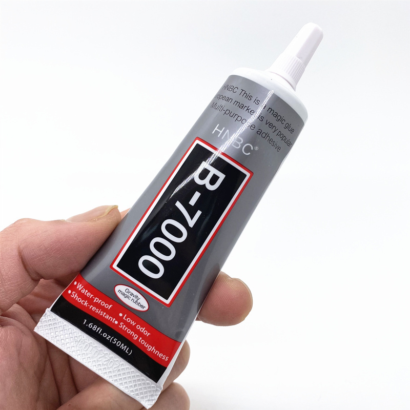 50ml DIY jewelry point drill soft B7000 glue mobile phone screen repair shell paste drill glue