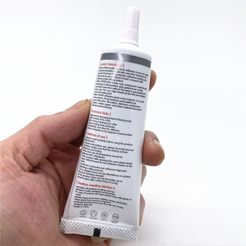 50ml DIY jewelry point drill soft B7000 glue mobile phone screen repair shell paste drill glue