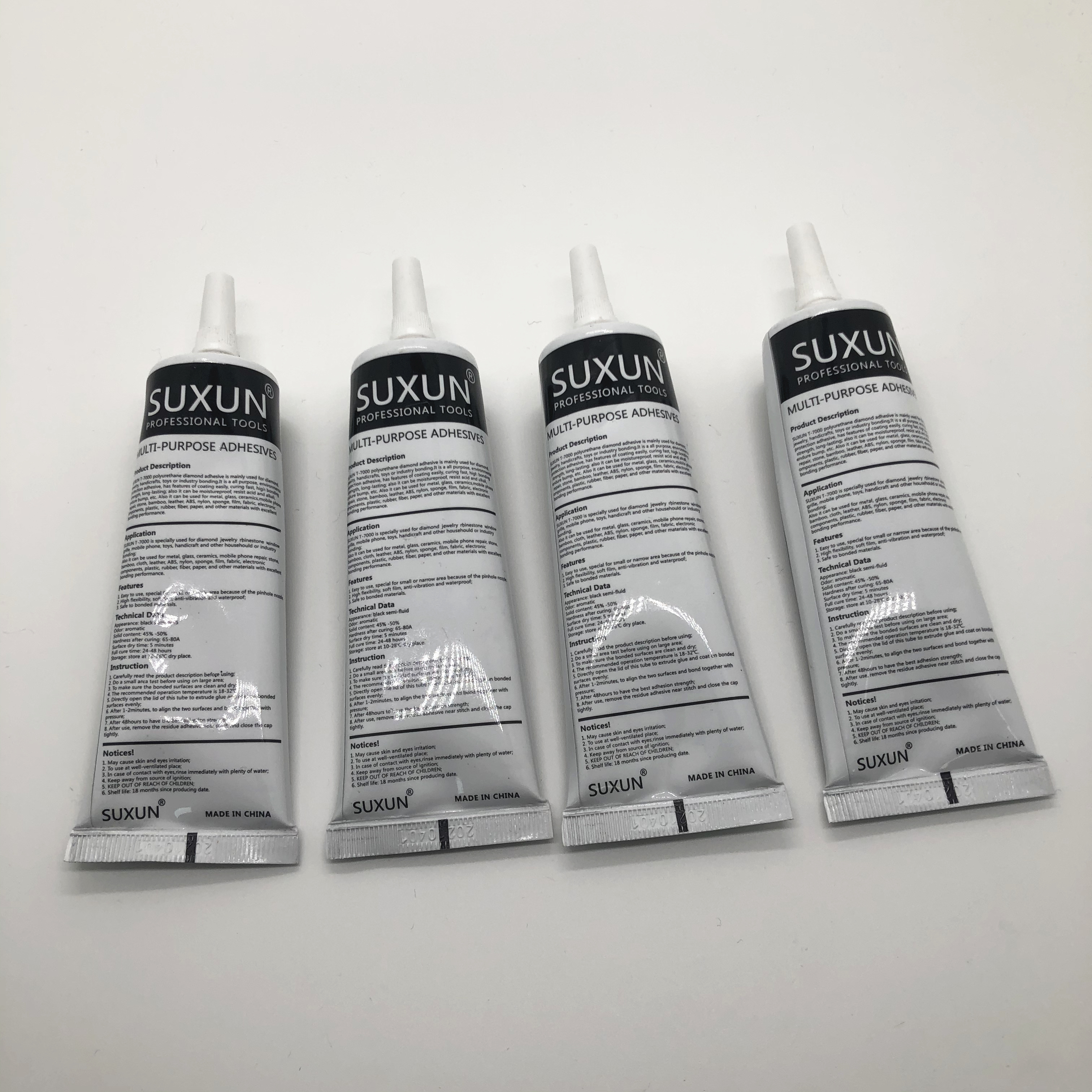 SUXUN  50ML new epoxy resin adhesive T7000 black liquid glue super sealant handset touch screen rack maintenance adhesive glue