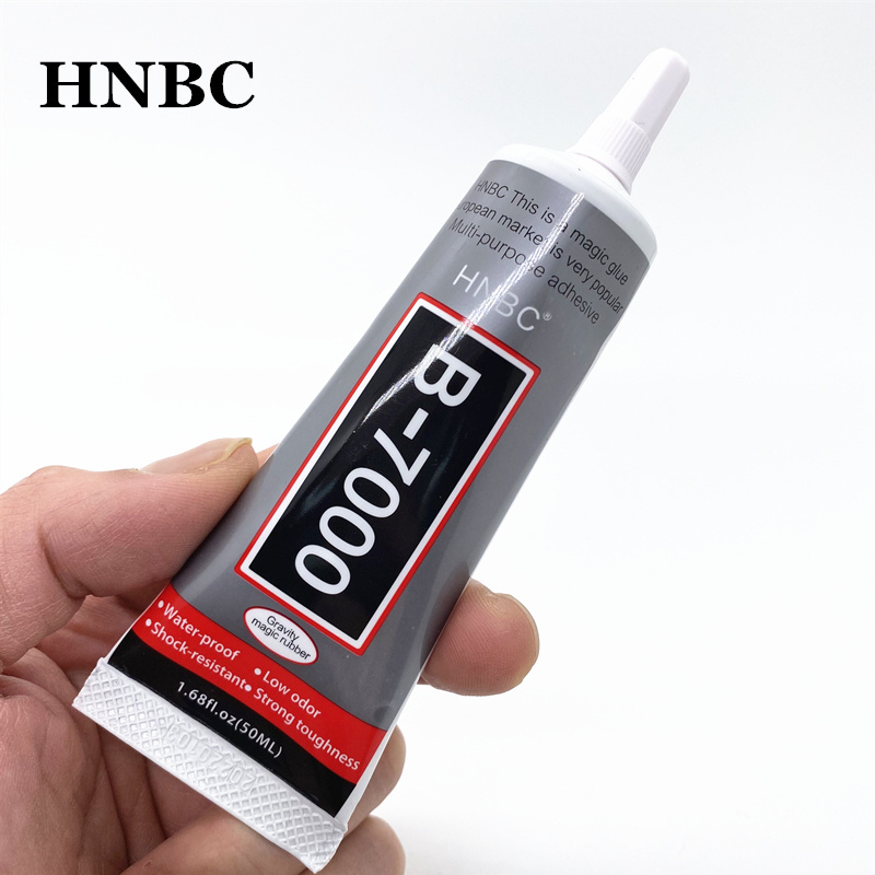 HNBC 50ml glue b7000 Adhesive epoxy resin For DIY Best Heat Resistant Transparent Liquid gule B7000 Adhesive