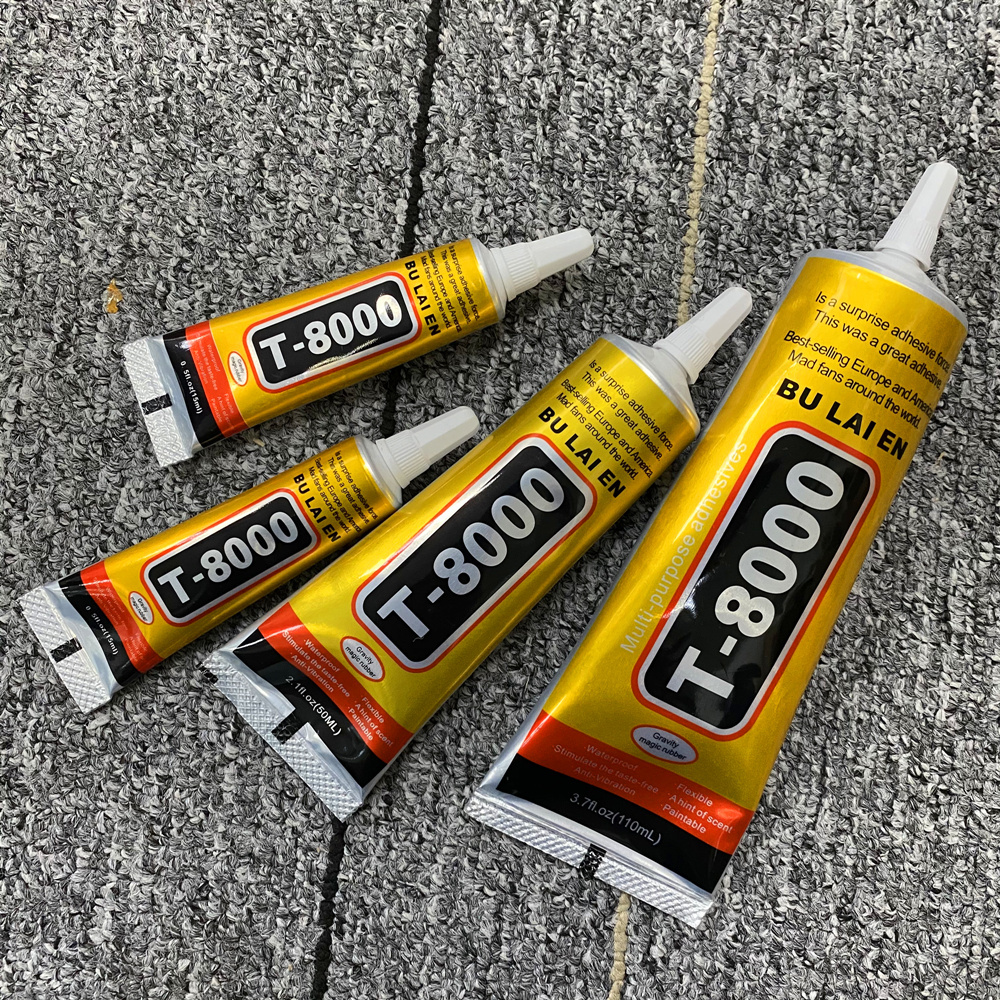 High viscosity 15ml 50ml 110ml glue B7000 T7000 E8000 T8000 for DIY acrylic repair mobile phone screen t-8000 glue 110ml