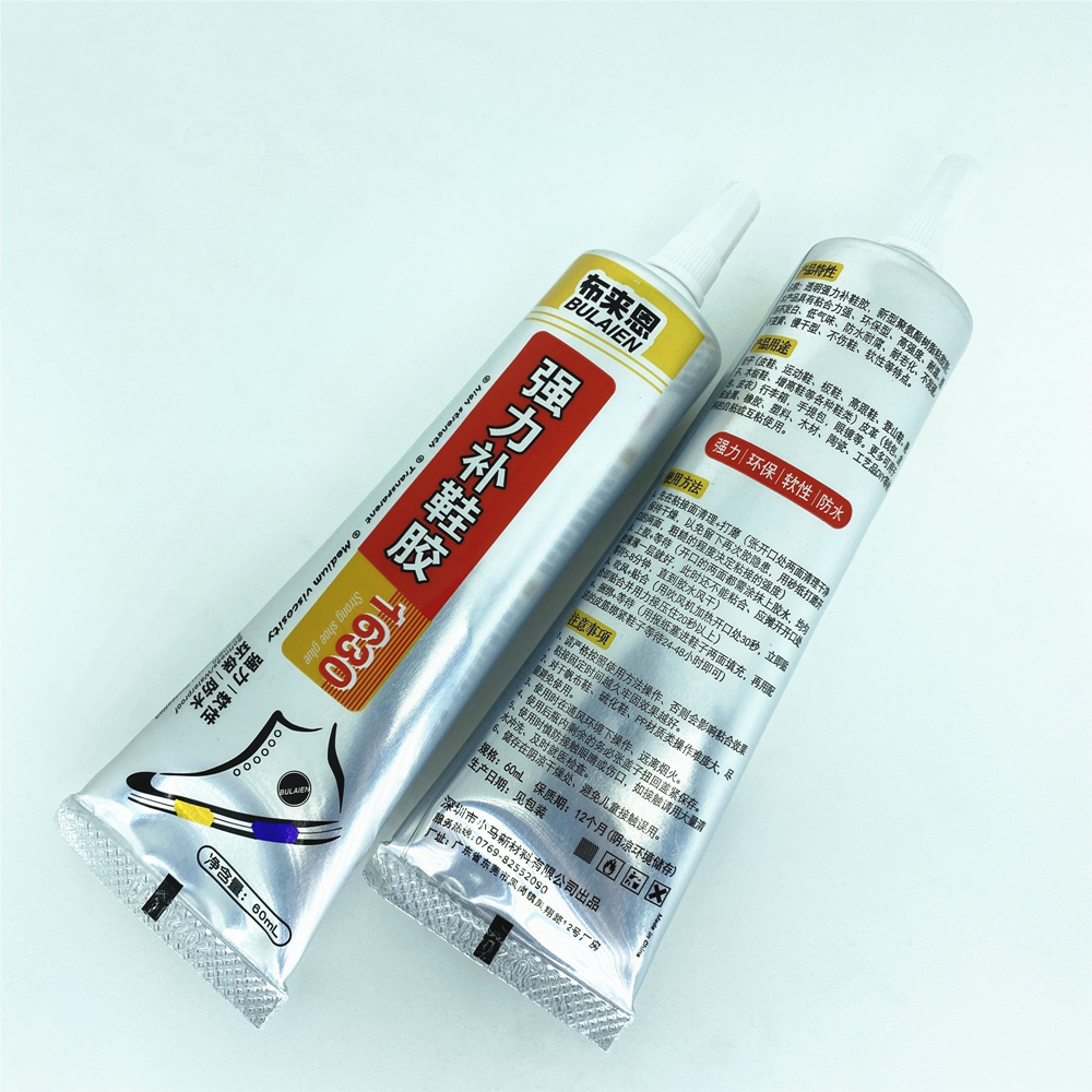 BULAIEN OEM ODM customize shoe glue 60ml for bonding sports shoes  leather fabric shoe repair glue