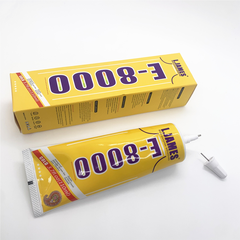 High quality 15ml E8000 Glue Epoxy Adhesive E8000 glue 15ml 50ml 110ml for crystal jewelry glass metal DIY acrylic