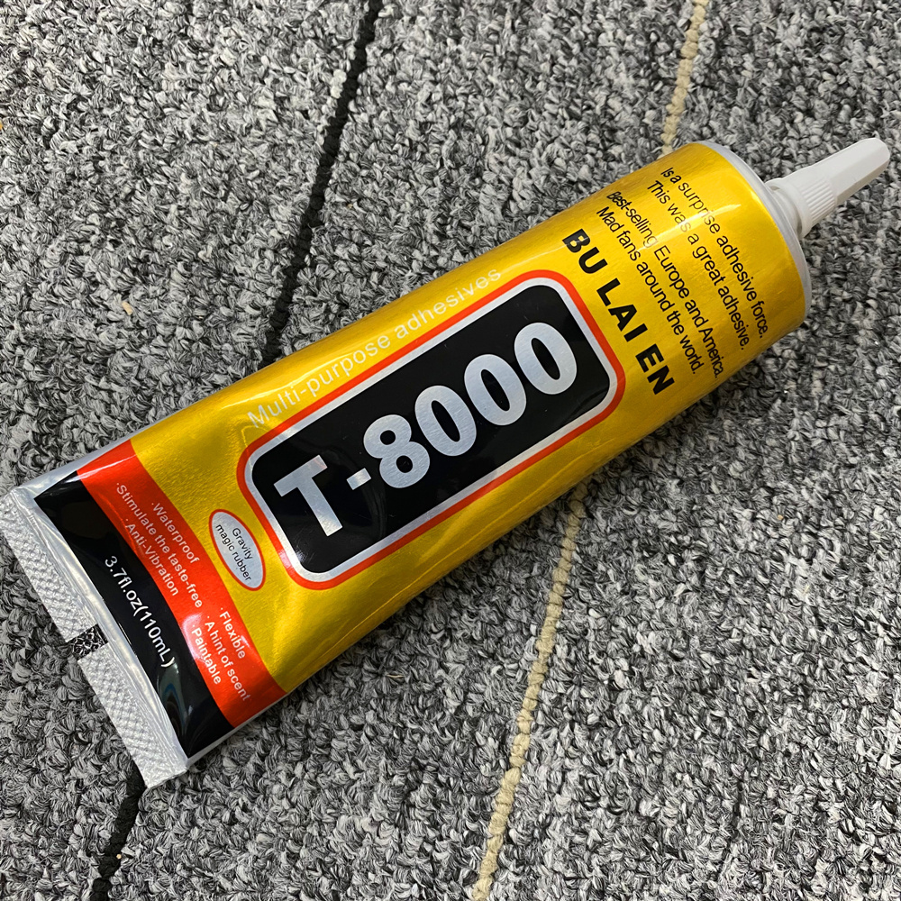 High viscosity multifunctional 15ml 50ml 110ml glue T8000 for DIY acrylic repair mobile phone screen t-8000 glue 110ml