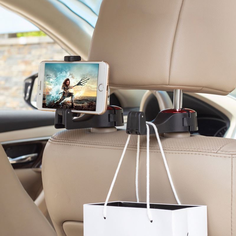 Hot Sale Universal Car Seat Hook Phone holder Hanger Car Hook Mobile Phone Holder For Car