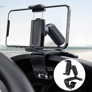 Car Dashboard Sticker Holder Sun Visor Rearview Mirror GPS Mount Anti-skid Dashboard Mobile Phone Holder