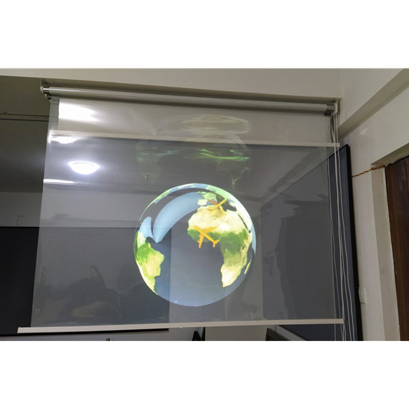 Cheap Price Holographic Projection Film, 3D White Hologram Projector Screen ,Transparent Hologram for Shop