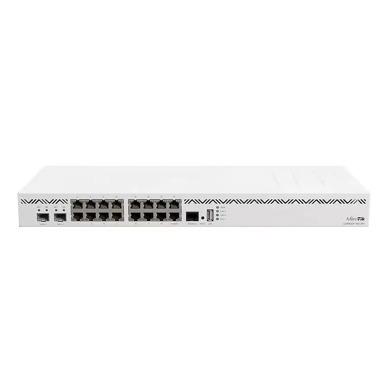 MikroTik CCR2004-16G-2S+  16 Gigabit 2 Gigabit Optical Port Smart Router Outdoor Switch Wireless Access Network Switch