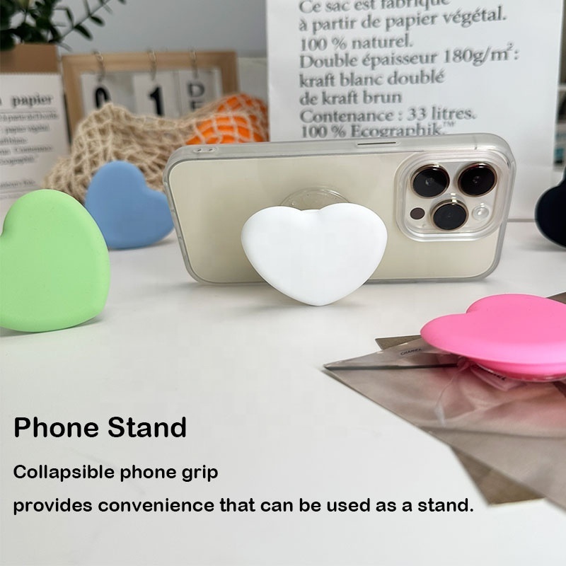 Wholesale Silicon Eject Phone Grip Custom Griptok Mobile Phone Stand Cute Design Phone Holder Socket Silicone Cover