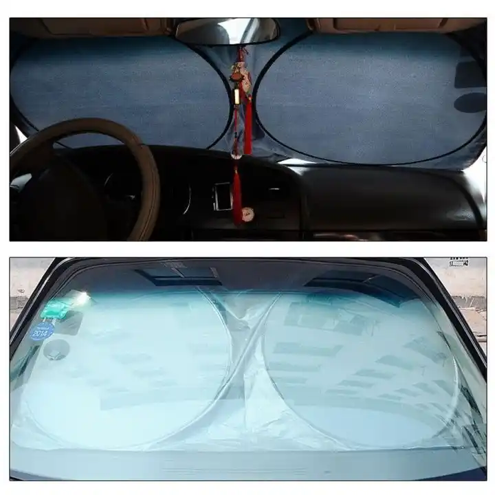 Hot sale Customizable 6-piece set Foldable magnetic car sun visor Side window sun visor cover