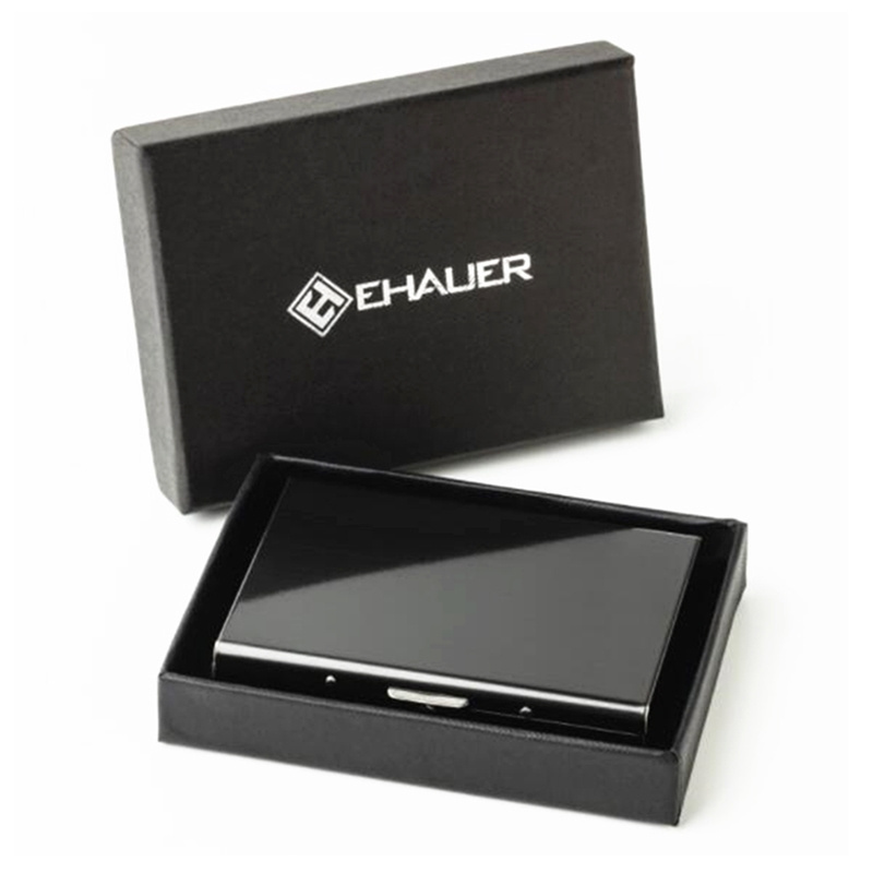 Factory Wholesale Promotional Metal Case Holder Stainless Steel Credit Card Holder