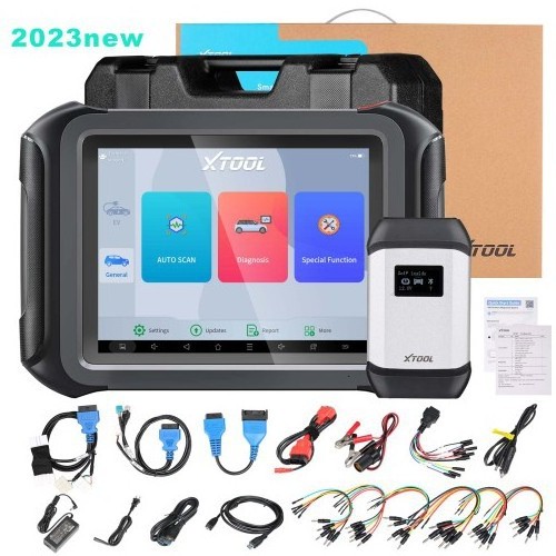 2023 XTOOL D-9EV D9 EV Car Diagnostic tools Electric Car Tesla BYD with Battery Pack Detection Active Test, Topology Mapping  EC