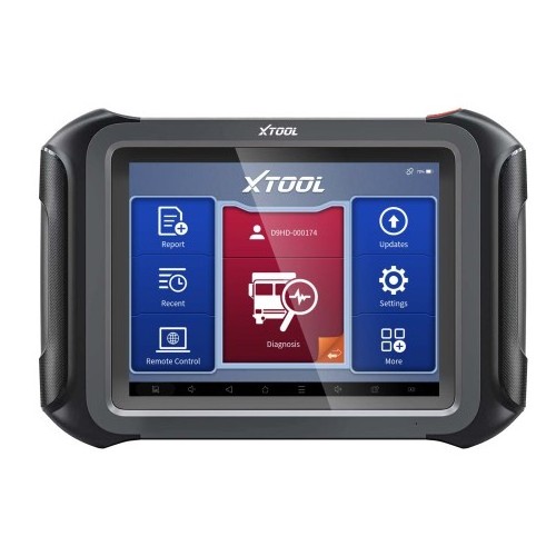 XTOOL D9HD D9 HD Pro 12V Car and 24V Heavy Duty Truck Diagnostic Tool with 42+Special Function Topology Mapping