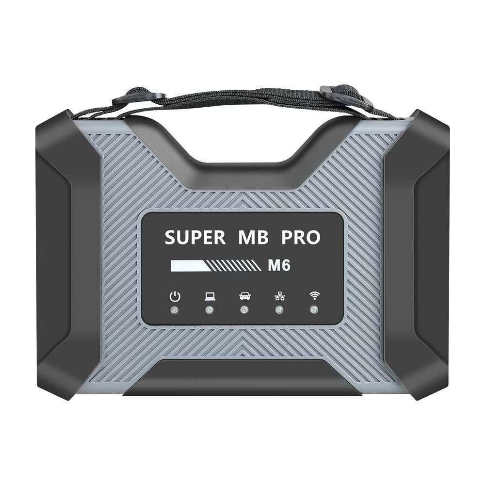 V2023 SUPER MB PRO M6 Wireless Star Diagnosis Tool m6 Multiplexer+Lan Cable+14PIN +Main Test obd cable+SSD Das xentry wis epc